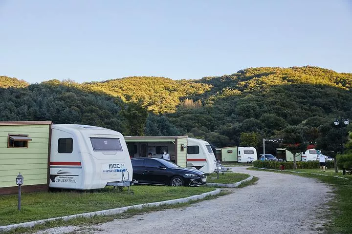 용인 대장금파크 글램핑 카라반