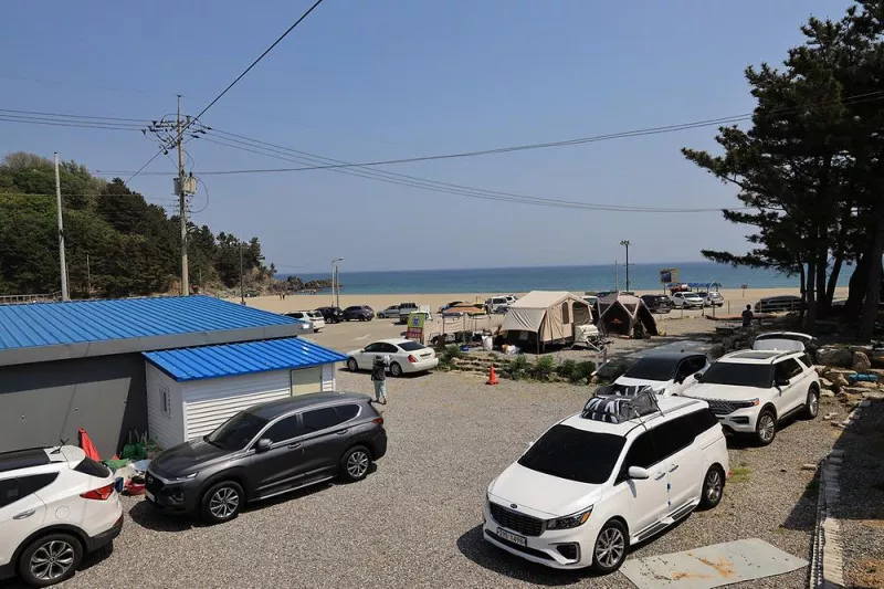 덕산해변 캠핑장 9