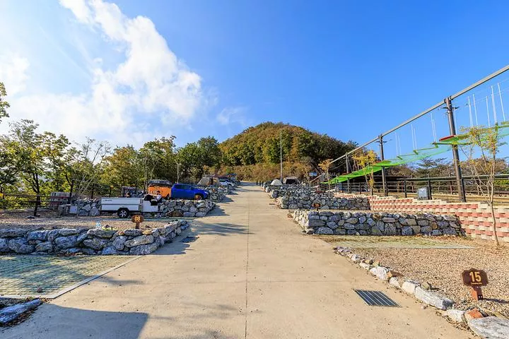 문경 단산 숲속 캠핑장 1