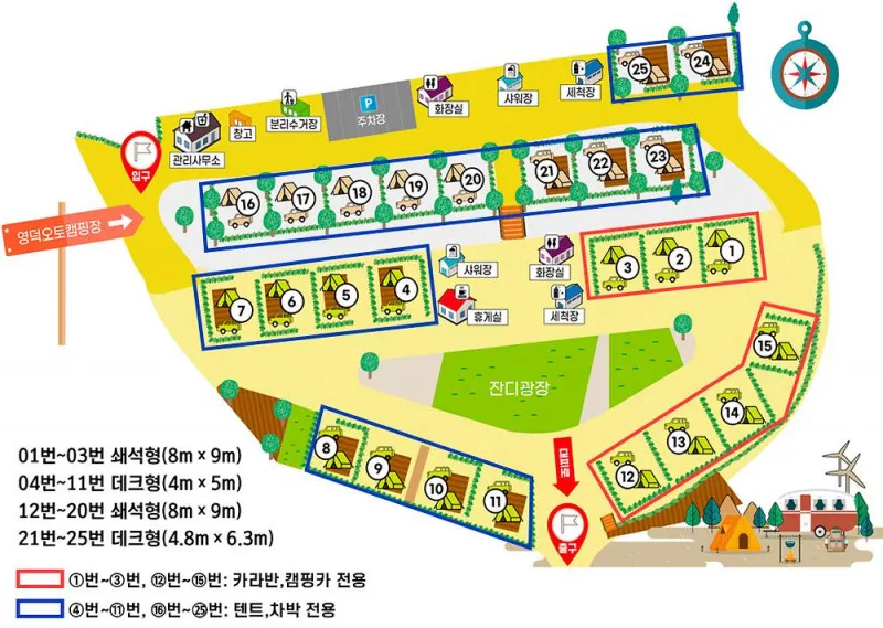 경상북도교육청 영덕오토캠핑장 2