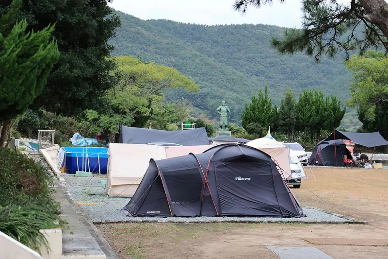 한산도 충무공교실 야영장 7