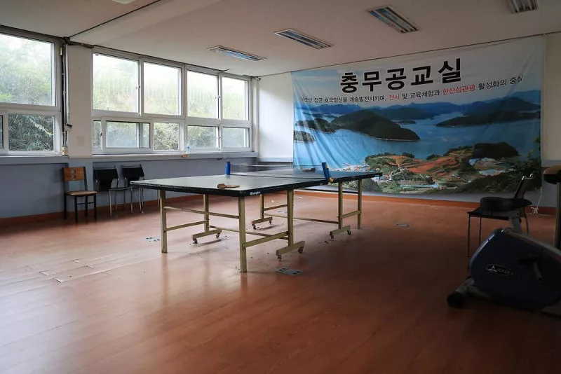 한산도 충무공교실 야영장 3