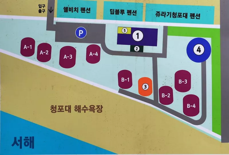 청포대솔밭야영장 2