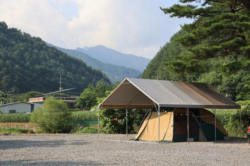 백덕산 캠핑장 6