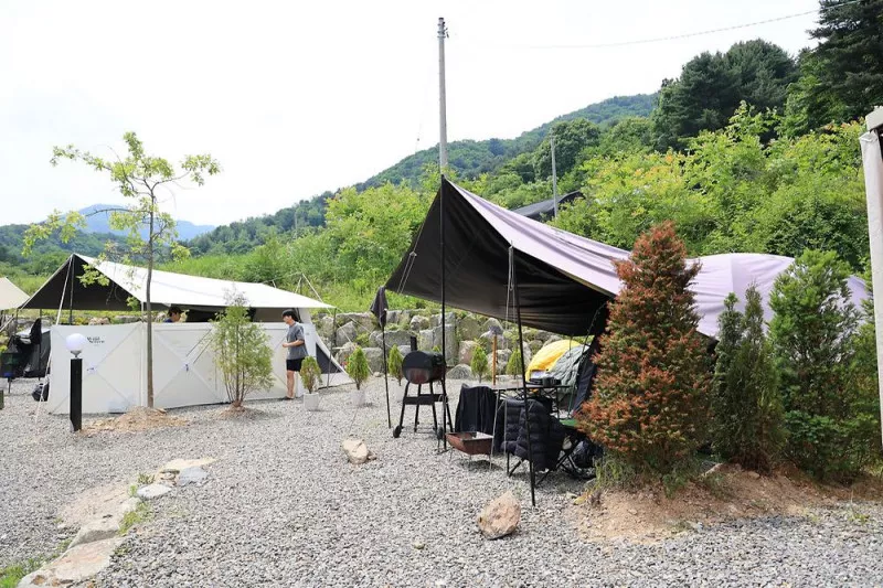 명달 야영장 6