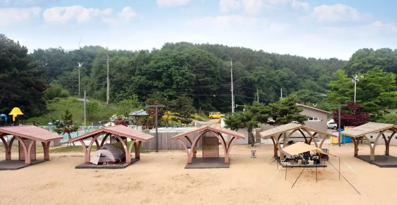 수기해수욕장 야영장 3