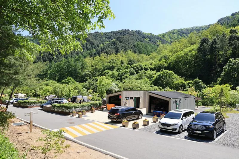 갯골자연휴양림 야영장 5