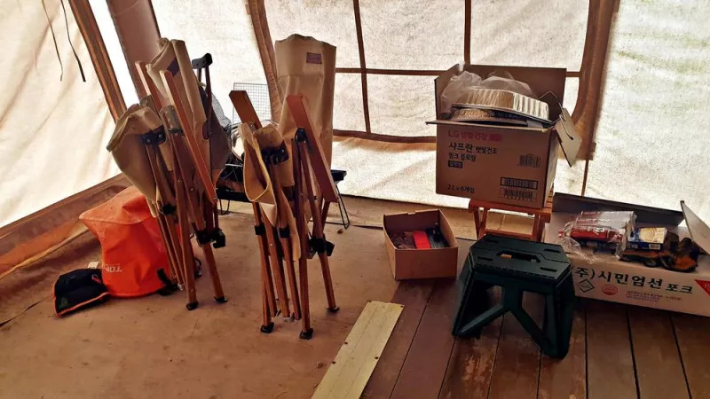 일월관광농원 캠핑장 8