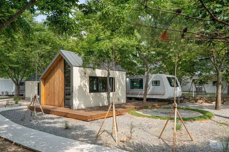 카라반캠핑 고요 4