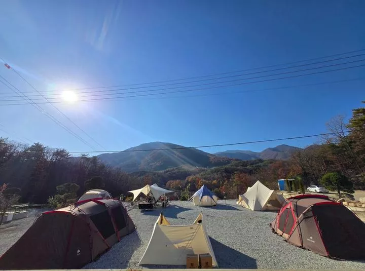 문경호암오토캠핑장 1