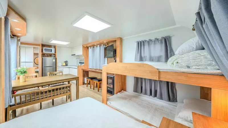 제주인포항 개별 수영장 카라반 4