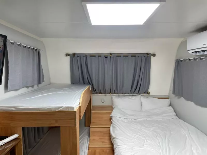 제주인포항 개별 수영장 카라반 7