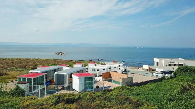 제주인포항 개별 수영장 카라반 5