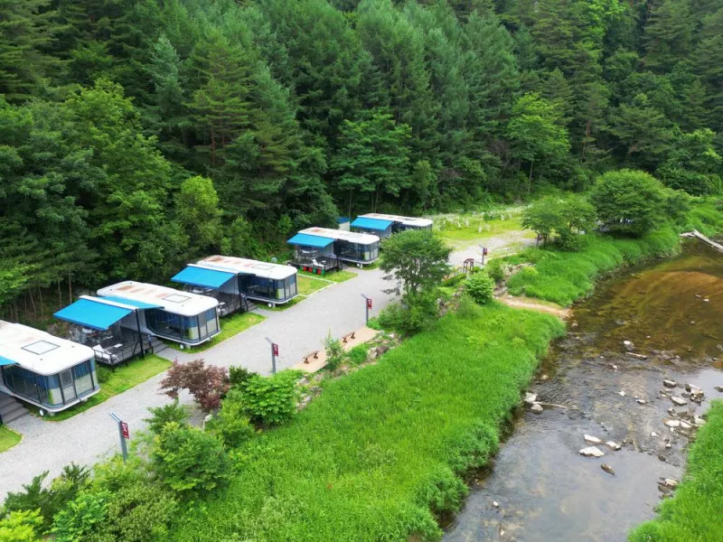 갤럭시엑스 호텔형 카라반 글램핑&펜션 5