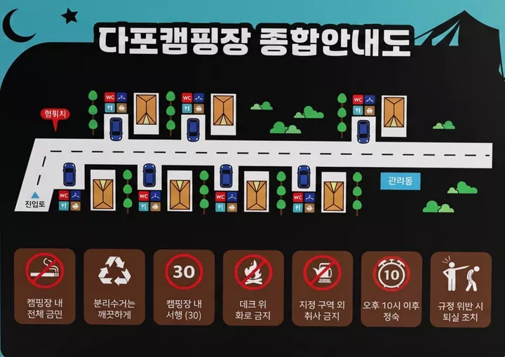 다포캠핑장 1